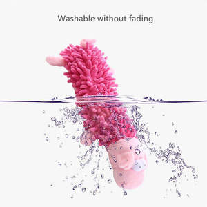 Jouet à mâcher écologique pour animaux de compagnie, en peluche, en velours, pour le nettoyage des dents, jouet couineur durable pour chien, interactif pour chiots, pour chiens de petite, moyenne et grande taille - Product Image 6