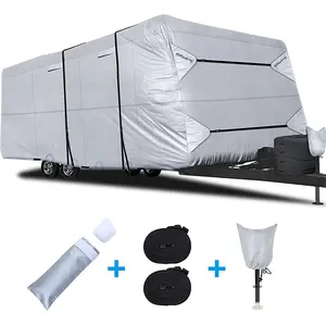 Sıcak satış karavan Camper çekme karavan kapak yüksek kaliteli ağır su geçirmez RV kapağı