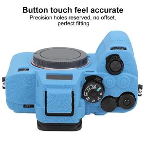 Funda Protectora de Silicona con Textura de Lichi para Cámara <span class=keywords><strong>Sony</strong></span> <span class=keywords><strong>Alpha</strong></span> 7V ILCE 7M5, Resistente a Impactos - Product Image 4