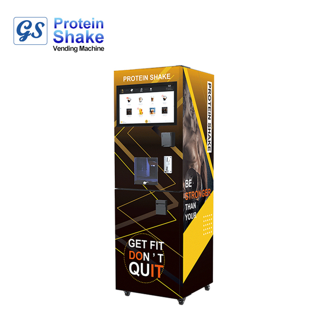 Touch Screen Operate Standing Custom Smart Instant Coffee Vending Machine Cold Energy Drink with Mobile Payment