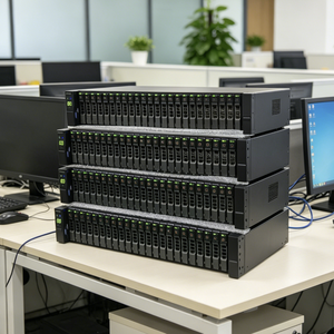 De Ll PowerVault ME5024 2U <span class=keywords><strong>SAN</strong></span>/NAS Storage Array ช่องใส่ไดรฟ์ 24x2.5 นิ้ว 12G SAS ISCSI FC คอนโทรลเลอร์คู่ Intel Xeon มีสินค้าในสต็อก - Product Image 3