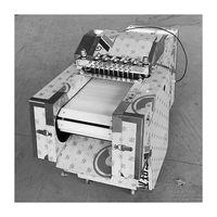 Nouveau Découpeur Industriel Automatique de Viande Congelée Sans Os en Cubes de 2 Pouces (Poisson, Canard, Poulet) avec Épaisseur Réglable en Acier Inoxydable 304
