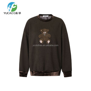 <span class=keywords><strong>Set</strong></span> Sportivo Casual da Donna a Gamba Dritta, Bestseller, Felpa e Pantaloni in Cotone Ricamato, <span class=keywords><strong>Set</strong></span> Lungo 2 Pezzi con Stampa Animalier - Product Image 6