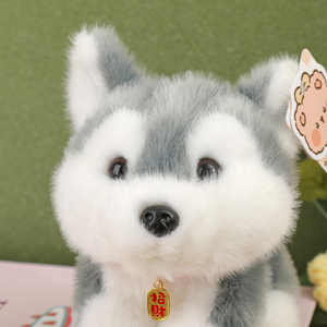 Llavero de Peluche Interactivo con Sonido de Cachorro, Relleno Aromático, Función de Ladrido al Presionar y Múltiples Estilos para Colgar en Bolsos - Product Image 2