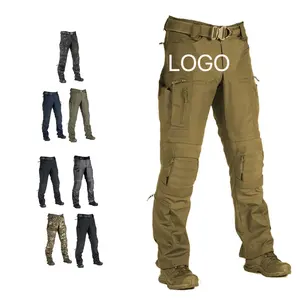 低矮最小起订量战术裤尼龙绿色男裤多包工作服耐磨战术货物裤