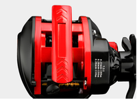 Reel Baitcasting Murah, Roda Jarak Jauh, Reel Magnet Ganda, Rasio Gigi 7.2:1, Reel Pancing Ultralight untuk Air Tawar dan Air Asin