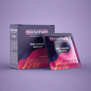 Benutzer definierte Luxus-Kondom-Verpackungs boxen UV-beschichtete Papier boxen für Kondome Private Label Benutzer definiertes <span class=keywords><strong>Logo</strong></span> Shanghai Lieferant - Product Image 6