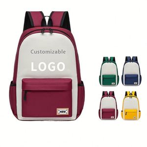 Waterproof Oxford Lightweight Ergonomic School Bag Large Capacity Travel Backpack OEM Custom Logo Low MOQ Fast Shipping - Product Image 1
