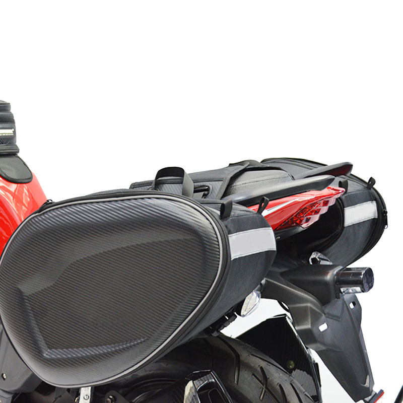 Водонепроницаемые мотоциклетные седельные сумки для мотоцикла Боковая Сумка/багажный чемодан с чехлом от дождя мотоциклетные сумки