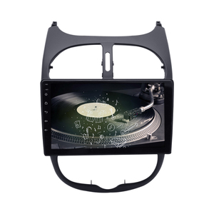 Doble din reproductor de dvd del coche de la fascia marco estéreo navegación carplay bt android <span class=keywords><strong>radio</strong></span> del coche para <span class=keywords><strong>Peugeot</strong></span> <span class=keywords><strong>206</strong></span>, 2000-2016 - Product Image 5