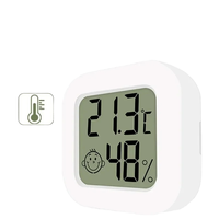 Capteur intelligent de température et d'humidité Tuya Zigbee, thermomètre et hygromètre d'intérieur, alimenté par batterie, pour hôtel et maison