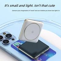 Vente directe d'usine à Shenzhen des derniers produits chargeur sans fil Intelligent banque d'alimentation sans fil Super magnétique avec type-c