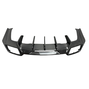 Diffuseur arrière en fibre de carbone brillant style R pour Benz AMG GT GTS 2015-2018, pièces de voiture - Product Image 1