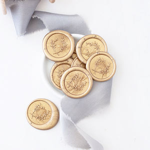 Adesivi di fusione di cera in resina naturale di qualità sigillo di cera per busta di invito a nozze - Product Image 6