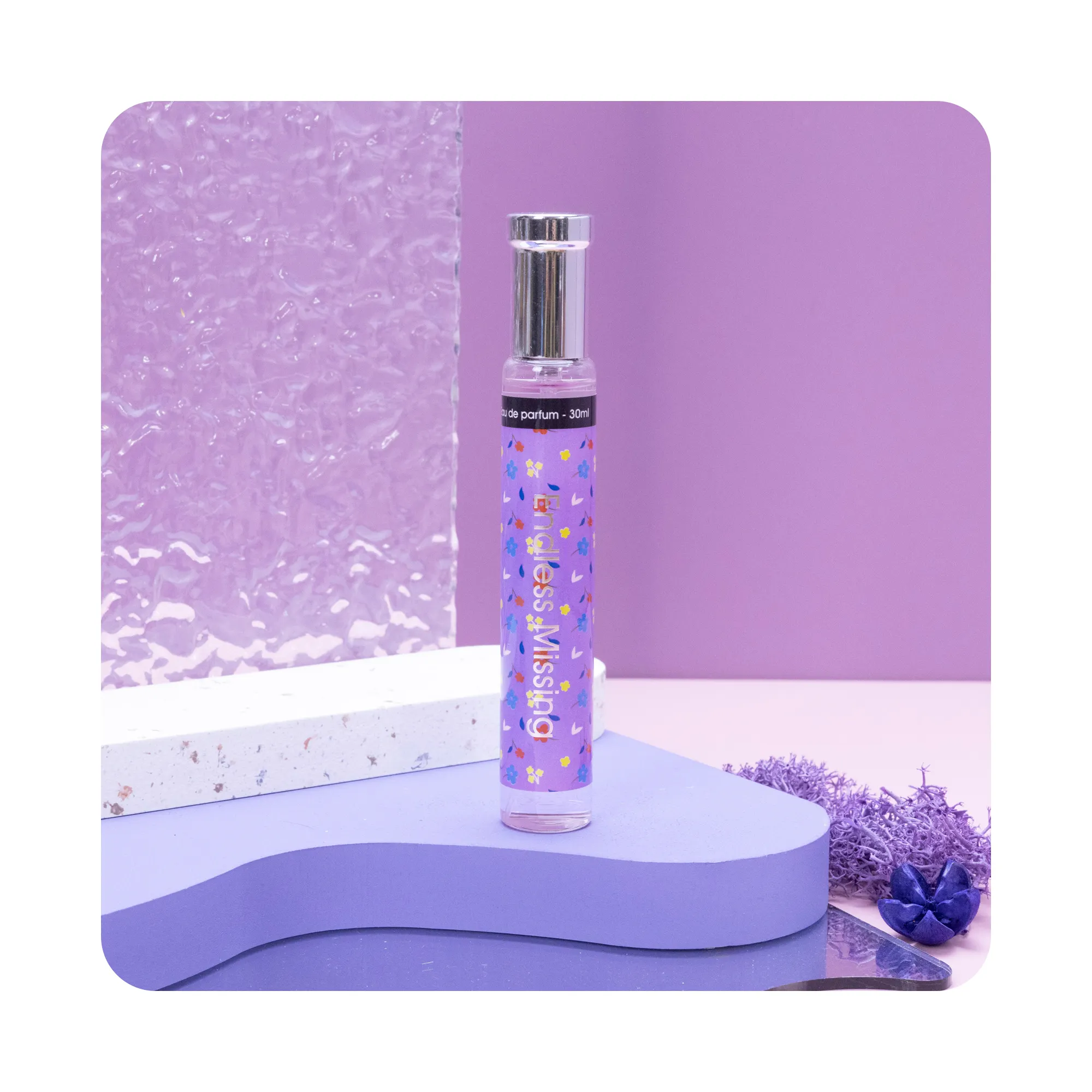 Body mist gift set for men women colour glass bottles 30ml eau de parfum