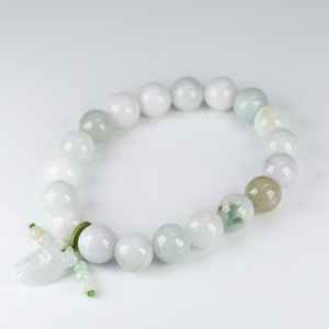 Naturel a Cargo Jade Pied Pi Xiu Bracelet 10Mm Jade Perles Rondes Femmes Pendentif Bracelet Ventes Directes D'usine - Product Image 6