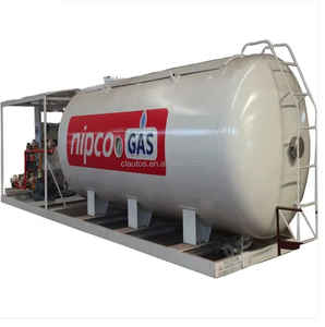 10 м3 LPG противоскользящая станция LPG для розлива по бутылкам по заводской цене высокого качества 10 тонн 20 Cbm LPG погрузочный бак в продаже - Product Image 2