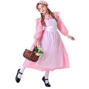 Costume de demoiselle d'honneur pour enfants MS Halloween, tenue de spectacle professionnelle pour la maternelle - Product Image 2