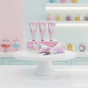 ไอศกรีมโคนแบบพิมพ์ลายการ์ตูนคิตตี้,ขนมสำหรับเด็กน้ำนมปรับแต่งบรรจุภัณฑ์สำหรับแมวบิสกิต Meriendas ช็อคโกแลต - Product Image 3