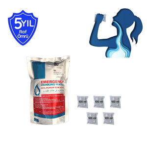 Agua Potable de Emergencia de Larga Duración, Bolsa de Agua de Supervivencia, Preparación para Desastres, Kit de Emergencia Familiar, Almacenamiento Seguro de 5 Años - Product Image 3