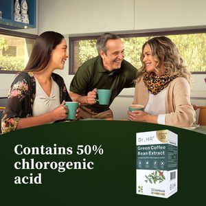 Yeşil Kahve Ekstresi Kapsülleri Klorojenik Asit Kilo Yönetimi Metabolizma Hızlandırıcı Stimüle Edici Olmayan Diyet Takviyesi Kapsül - Product Image 6