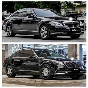 W221 2006-2013 <span class=keywords><strong>Clase</strong></span> S Parachoques exterior Capó Lámparas de ala Faros delanteros Actualización <span class=keywords><strong>a</strong></span> W222 <span class=keywords><strong>2018</strong></span> Kit de carrocerí<span class=keywords><strong>a</strong></span> para <span class=keywords><strong>mercedes</strong></span>-benz - Product Image 3