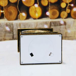 1L Plastic Warm White LED <b>Battery</b> Operated Christmas Snow Globe Swirling Glitter Water Lantern Vintage Decor - Product Image 5