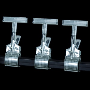 คลิปหนีบป้ายแสดงสินค้าพลาสติกขนาดเล็กแบบป็อปได้สองด้านสำหรับติดป้ายสินค้าในซูเปอร์มาร์เก็ต - Product Image 4