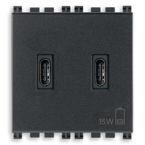 อะแดปเตอร์แปลงไฟ USB C+C 15W 3A 5V แบบติดผนัง - Product Image 1