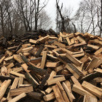 Bois de chauffage à faible émission de fumée, four à bois de chauffage bois de scie séché pour les cuisinières intérieures et extérieures et les feux de camp