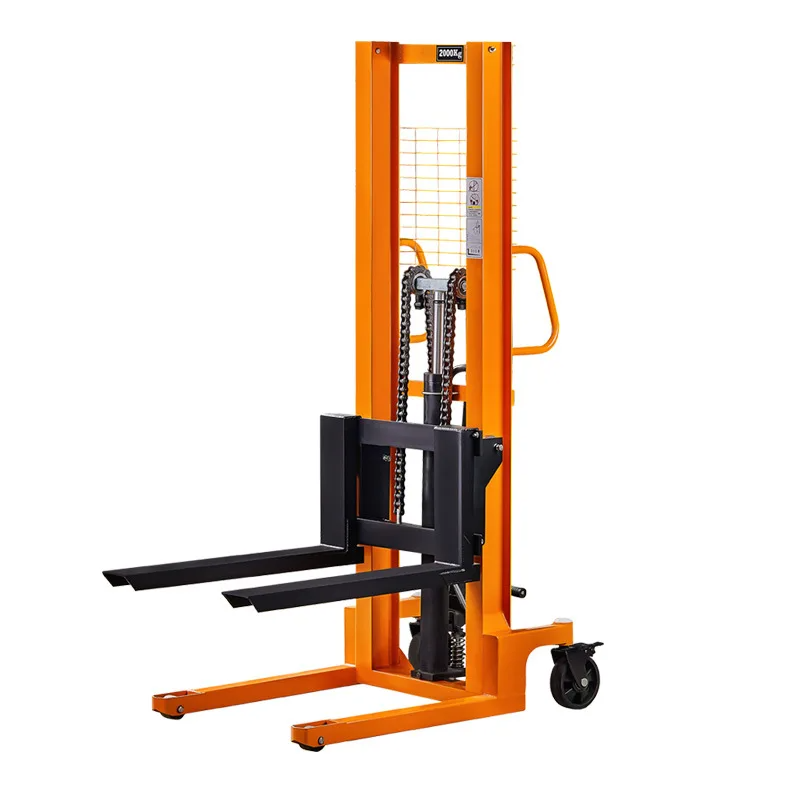 Mini Manual Forklift Hand Stacker Manual