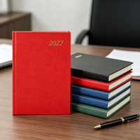 Agenda/organisateur A5 personnalisé à couverture rigide, prix raisonnable, nouveau design, agenda du Nouvel An 2027, fabriqué par le fabricant