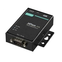 MOXA 1 port RS-232/422/485 serveur de réseau de périphérique série NPort 5110 NPort5130 NPort5150