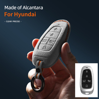 Pour Hyundai Sonata Elantra Tucson Style J 5 boutons Coque de protection de clé de voiture Porte-clés Agent de dropshipping privé