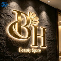 Enseigne LED personnalisée pour supermarché, enseigne lumineuse LED rétroéclairée, enseigne extérieure en acrylique 3D illuminée, enseigne logo LED, enseignes commerciales