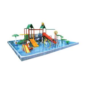 Équipement de parc aquatique Toboggans de parc aquatique en plein air pour enfants Équipement de piscine à vendre - Product Image 1