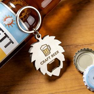 2026 Custom Shape Laser Engraving Blank Bottle Opener <strong>Keychain</strong> Senior Sturdy Bulk Colored Various Metal Keychains for Party - Product Image 2