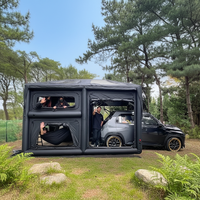 Villa duplex quatre saisons pour l'extérieur, personnalisée, imperméable, coupe-vent, à charge rapide, avec armature droite, du magasin Treasure
