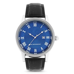 Nuevo Reloj de Lujo para Hombre con Caja de Aleación, Logotipo Personalizado, Esfera Simple con Números Romanos, Reloj de Pulsera de Cuarzo - Product Image 1