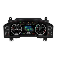 RoadNavi Tableau de Bord Numérique pour Toyota Land Cruiser LC200 2008-2021 Compteur de Vitesse LCD Instrument Multifonctionnel