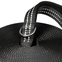 Laisse d'entraînement pour chien en nylon moderne, réfléchissante et durable, 20 pieds de long, imperméable pour activités de plein air et jeux sur la plage - Yilin Pet
