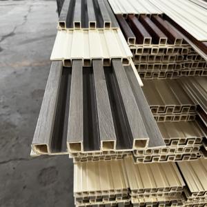 ボード木製プラスチックコンポジットWpcPvc壁パネル装飾Wpc壁パネル - Product Image 3