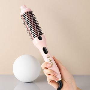 Cepillo Secador <span class=keywords><strong>de</strong></span> Pelo Iónico Voluminizador <span class=keywords><strong>de</strong></span> un Solo <span class=keywords><strong>Paso</strong></span>, Cable Giratorio <span class=keywords><strong>de</strong></span> 360 Grados, Herramienta <span class=keywords><strong>de</strong></span> Peinado en Caliente con <span class=keywords><strong>Calentador</strong></span> PTC, Fuente <span class=keywords><strong>de</strong></span> Alimentación Eléctrica CA 110-240V - Product Image 1