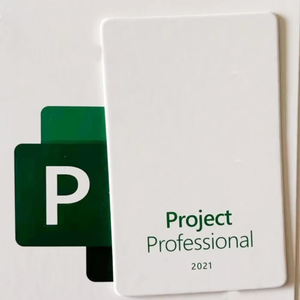 Project Pro 2021 在线激活零售盒带密钥卡许可证 MS Project Professional 2021 PC 项目管理热销 - Product Image 2