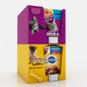 ARRITEC Estante de Exhibición Apilable con Diseño Personalizado para Tienda de Mascotas, Cajas de Cartón de Papel, Estantes de Exhibición de Cartón para Comida de Perro - Product Image 3