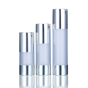 Sang Trọng 15Ml 20Ml 30Ml <span class=keywords><strong>50Ml</strong></span> Vàng Bạc Nhựa Mỹ Phẩm <span class=keywords><strong>Lotion</strong></span> Bơm Không Có Không Khí Chai Mực Đóng Gói Craem Jar - Product Image 4