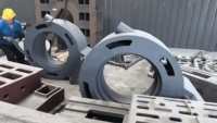 Base et lit de machine-outil CNC sur mesure en fonte |   Grands pièces moulées en fonte de fer gris robustes |   Service de fonderie de sable OEM pour les cadres de machines