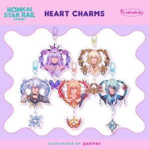 Support en acrylique OEM/ODM HSR Charm Honkai Star Rail, Fanart en acrylique par Abivbu - Product Image 2