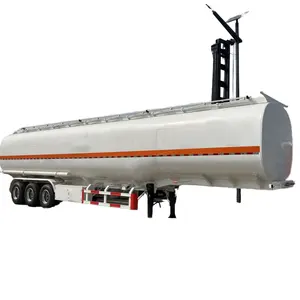 Starway 40000 litros 45000 litros remolque cisterna de aceite semirremolque de tres ejes para camiones de transporte de líquidos químicos producto de remolques
