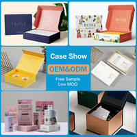 Caja de Embalaje Cuadrada de Cartón para Pequeñas Empresas, Venta al por Mayor, Recubrimiento UV a Todo Color, Relieve, Forro de Esponja para Velas, MOQ Bajo
